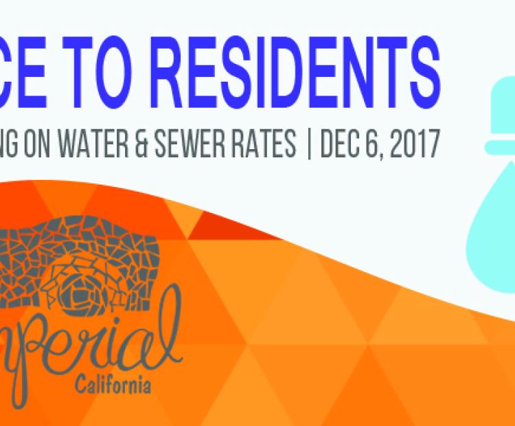 2017 Water & Sewer Rate Study