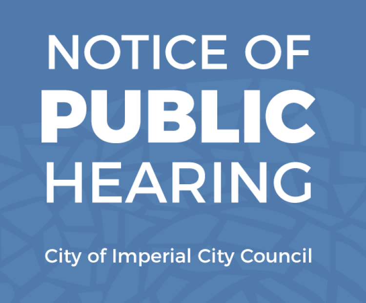 Notice of Public Hearing - 090623