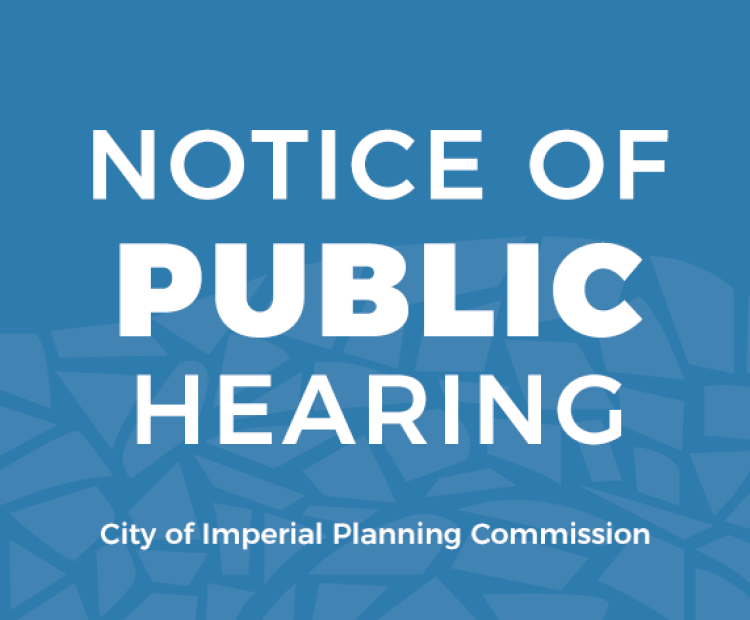 Notice of Public Hearing - 061224